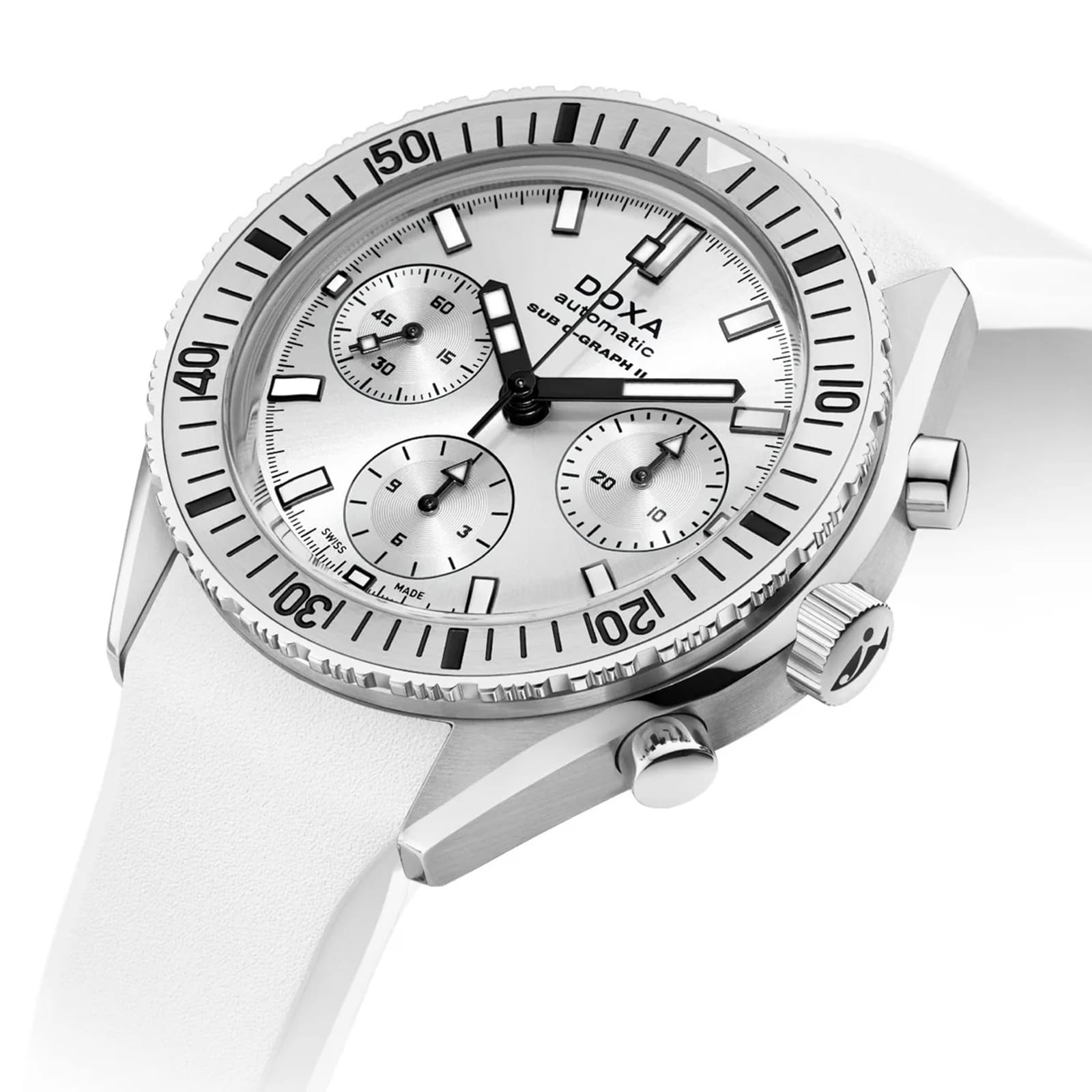 DOXA Sub 200 C-Graph II White Pearl 42mm Watch DOXA Sub 200 C-Graph II White Pearl 42mm Watch