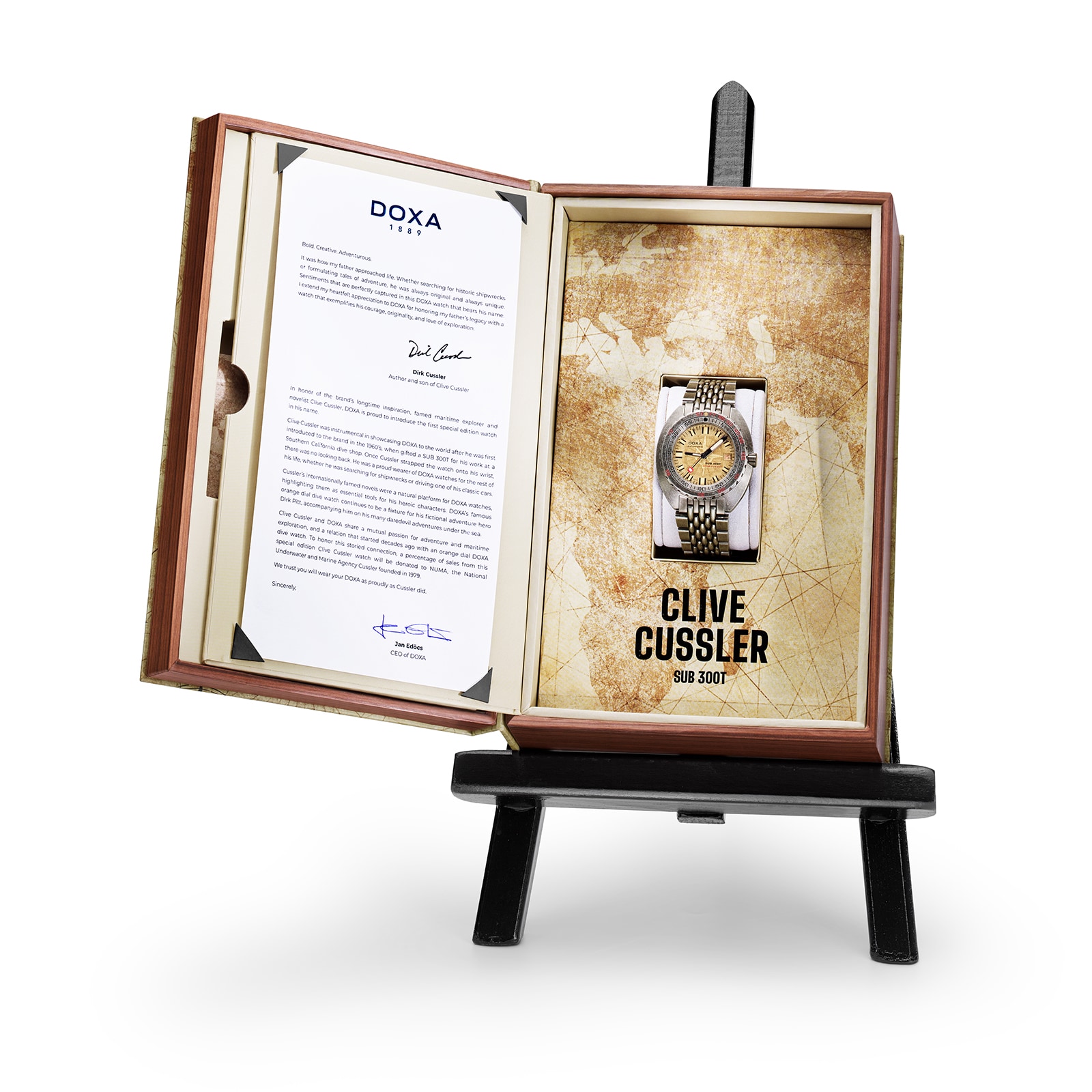 DOXA SUB 300T Clive Cussler 42.5mm X 44.5mm Mens Watch