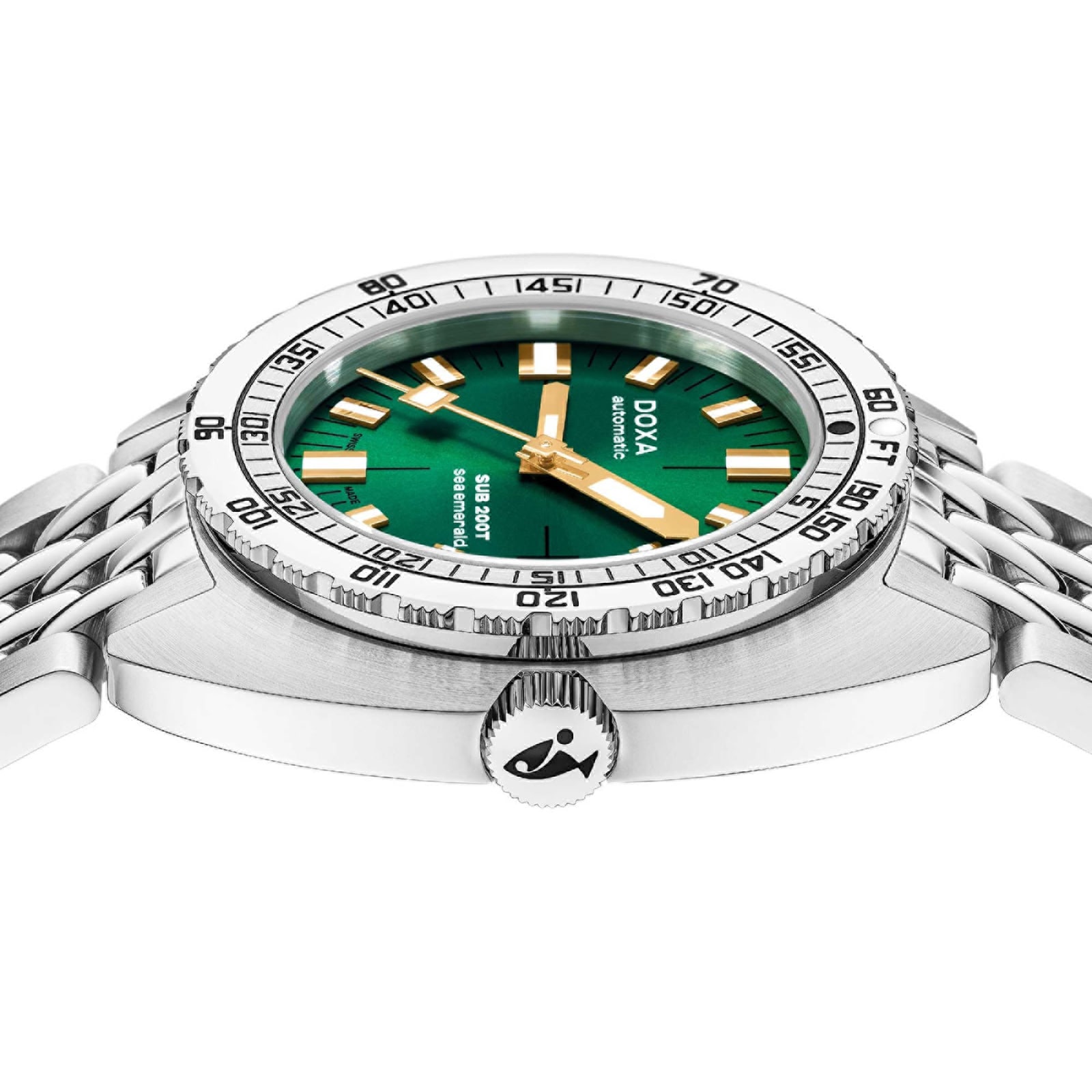 DOXA Sub 200T Sea Emerald 39mm Mens Watch Green
