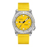 DOXA Sub 600T 40mm Mens Watch Yellow NATO Strap