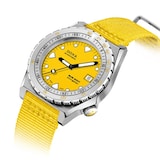 DOXA Sub 600T 40mm Mens Watch Yellow NATO Strap