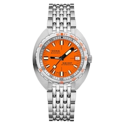 18800162 - Sub 200T 39mm Mens Watch Orange Stainless Steel