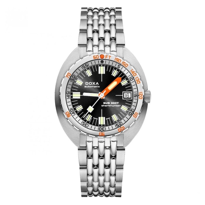 DOXA Sub 200T 39mm Mens Watch Black