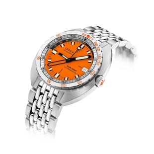 DOXA Sub 250T GMT 40mm Mens Watch Orange Stainless Steel