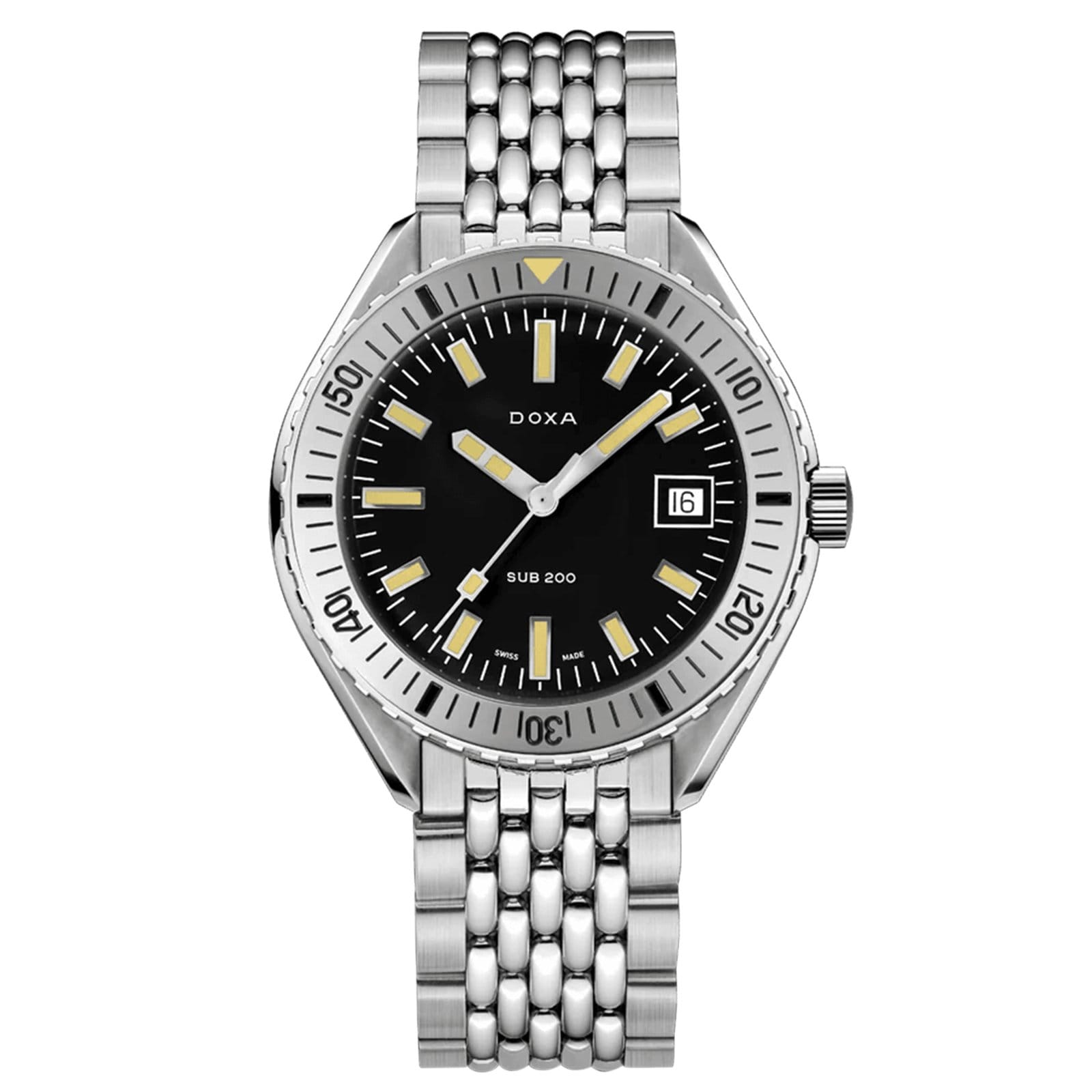 Sub 200 Sharkhunter 42mm Mens Watch Black