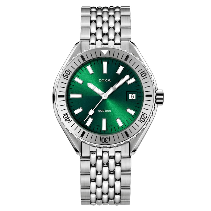 DOXA Sub 200 Sea Emerald 42mm Mens Watch Green