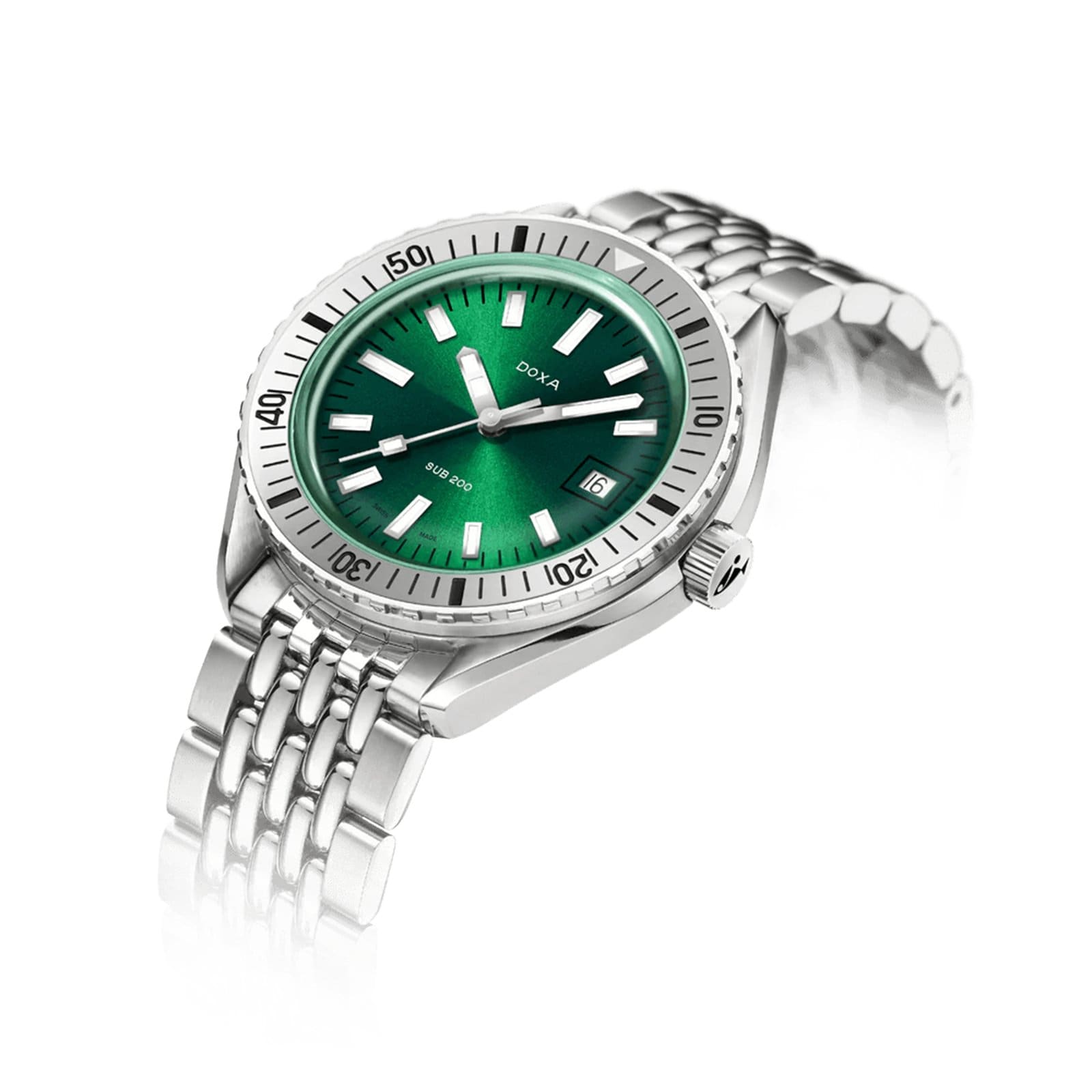 DOXA Sub 200 Sea Emerald 42mm Mens Watch Green