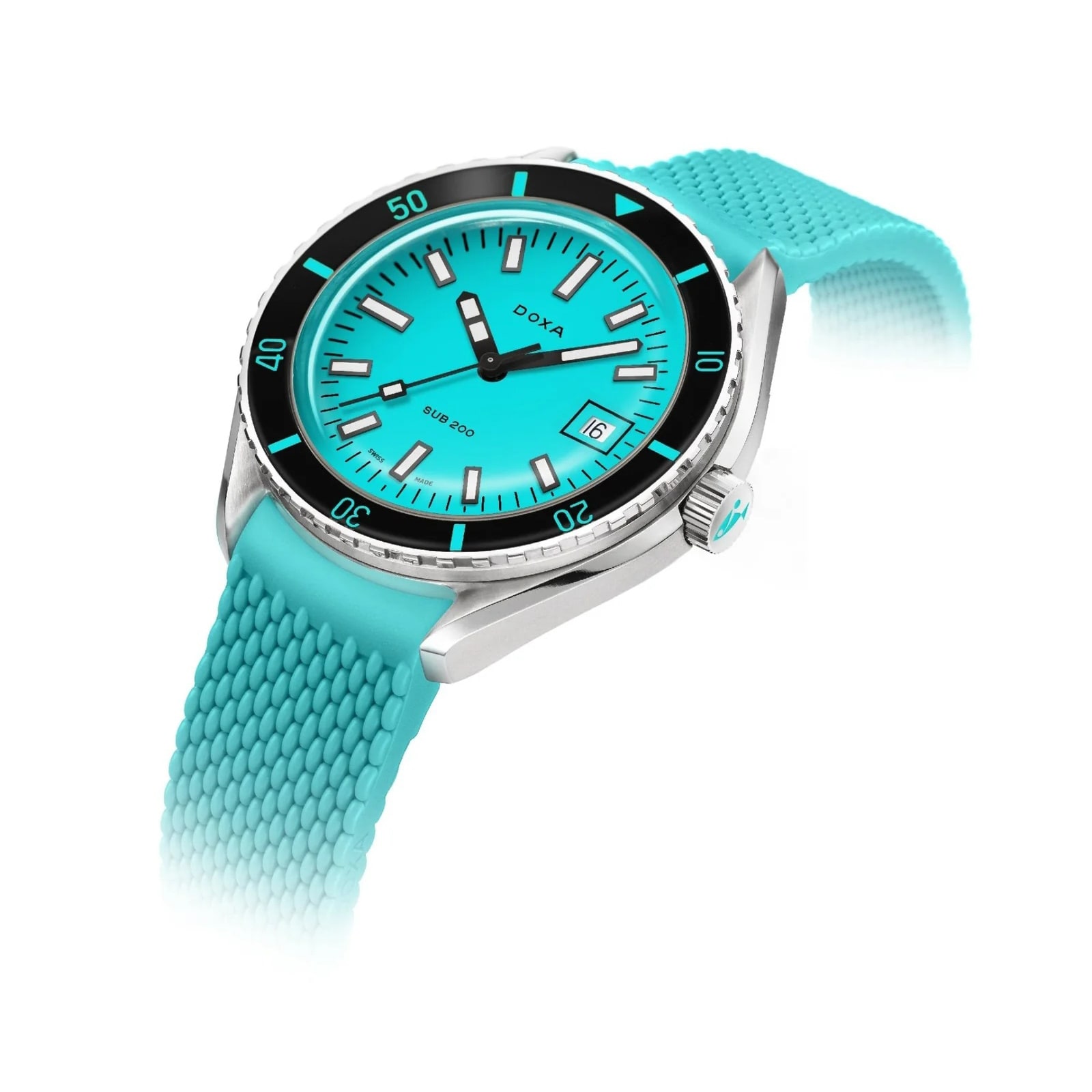 DOXA Sub 200 Aquamarine 42mm Mens Watch