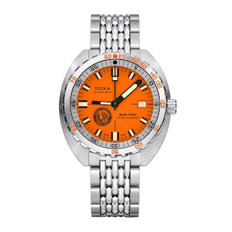 DOXA Sub 750T 45mm Special Edition Mens Watch Orange