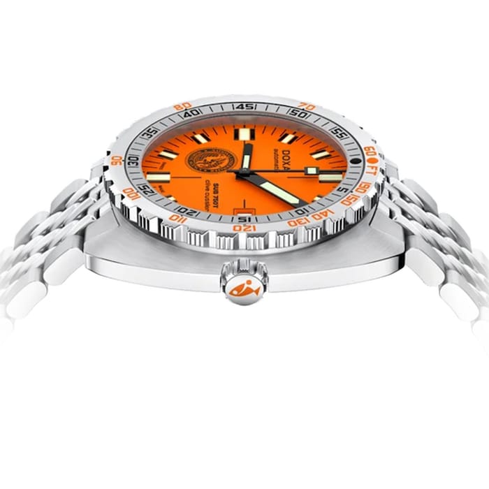 DOXA Sub 750T 45mm Special Edition Mens Watch Orange
