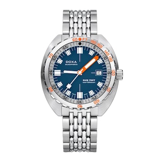DOXA Sub 750T Caribbean 45mm Unisex Watch Blue