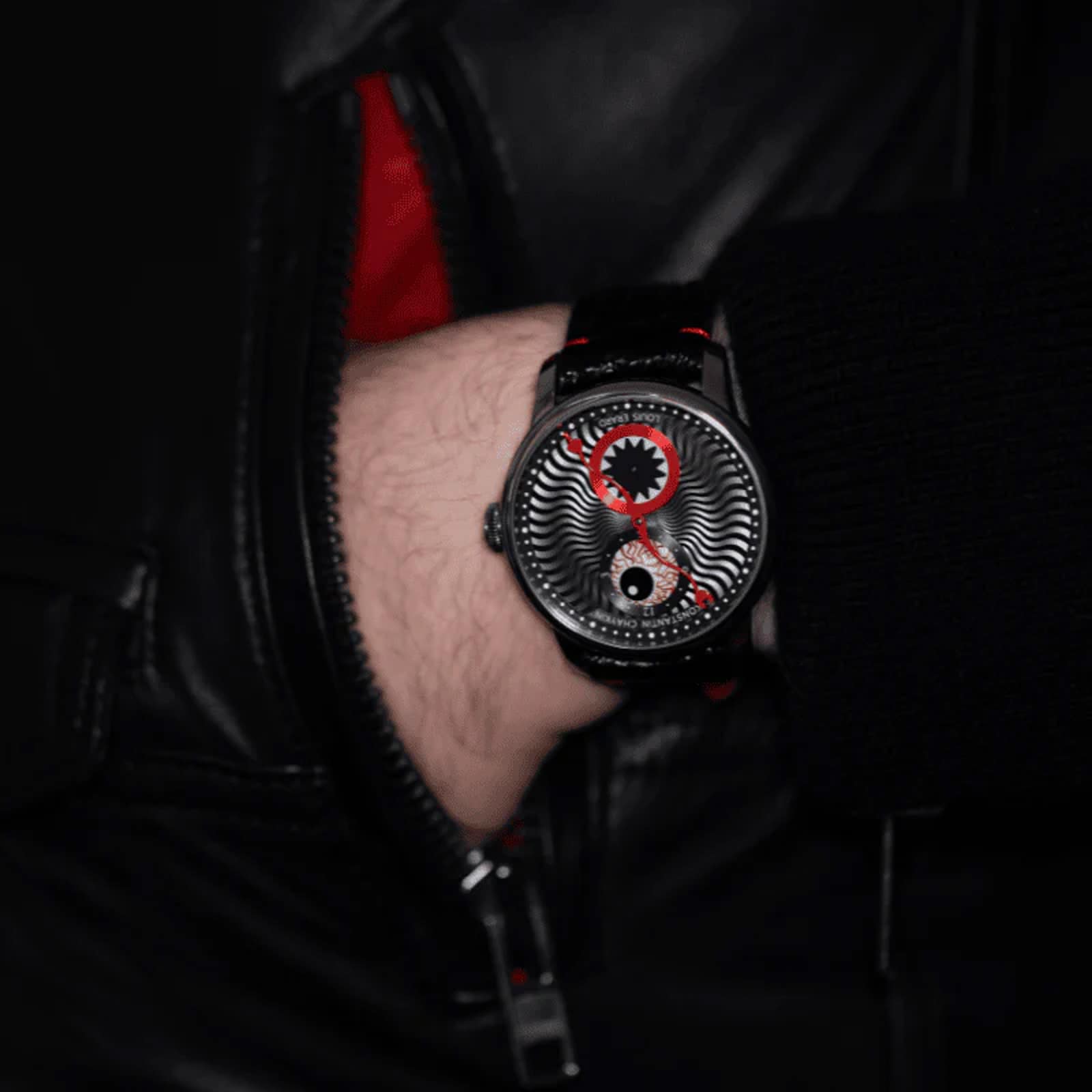 Louis Erard Le Régulateur x Konstantin Chaykin Dusk to Dawn Limited Edition 42mm Mens Watch Grey