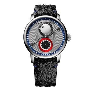 Louis Erard Le Régulateur x Konstantin Chaykin Time Eater III Limited Edition 42mm Mens Watch Grey
