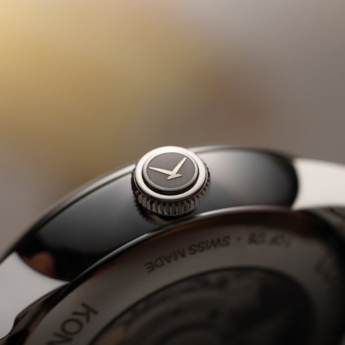 Louis Erard Le Régulateur x Konstantin Chaykin Time Eater III Limited Edition 42mm Mens Watch Grey