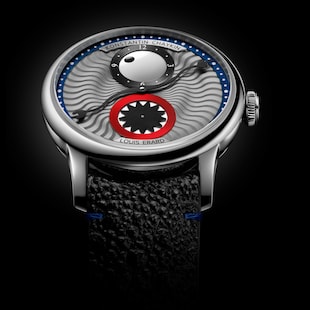 Louis Erard Le Régulateur x Konstantin Chaykin Time Eater III Limited Edition 42mm Mens Watch Grey