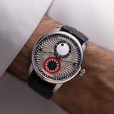Louis Erard Le Régulateur x Konstantin Chaykin Time Eater III Limited Edition 42mm Mens Watch Grey