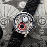 Louis Erard Le Régulateur x Konstantin Chaykin Time Eater III Limited Edition 42mm Mens Watch Grey
