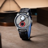 Louis Erard Le Régulateur x Konstantin Chaykin Time Eater III Limited Edition 42mm Mens Watch Grey