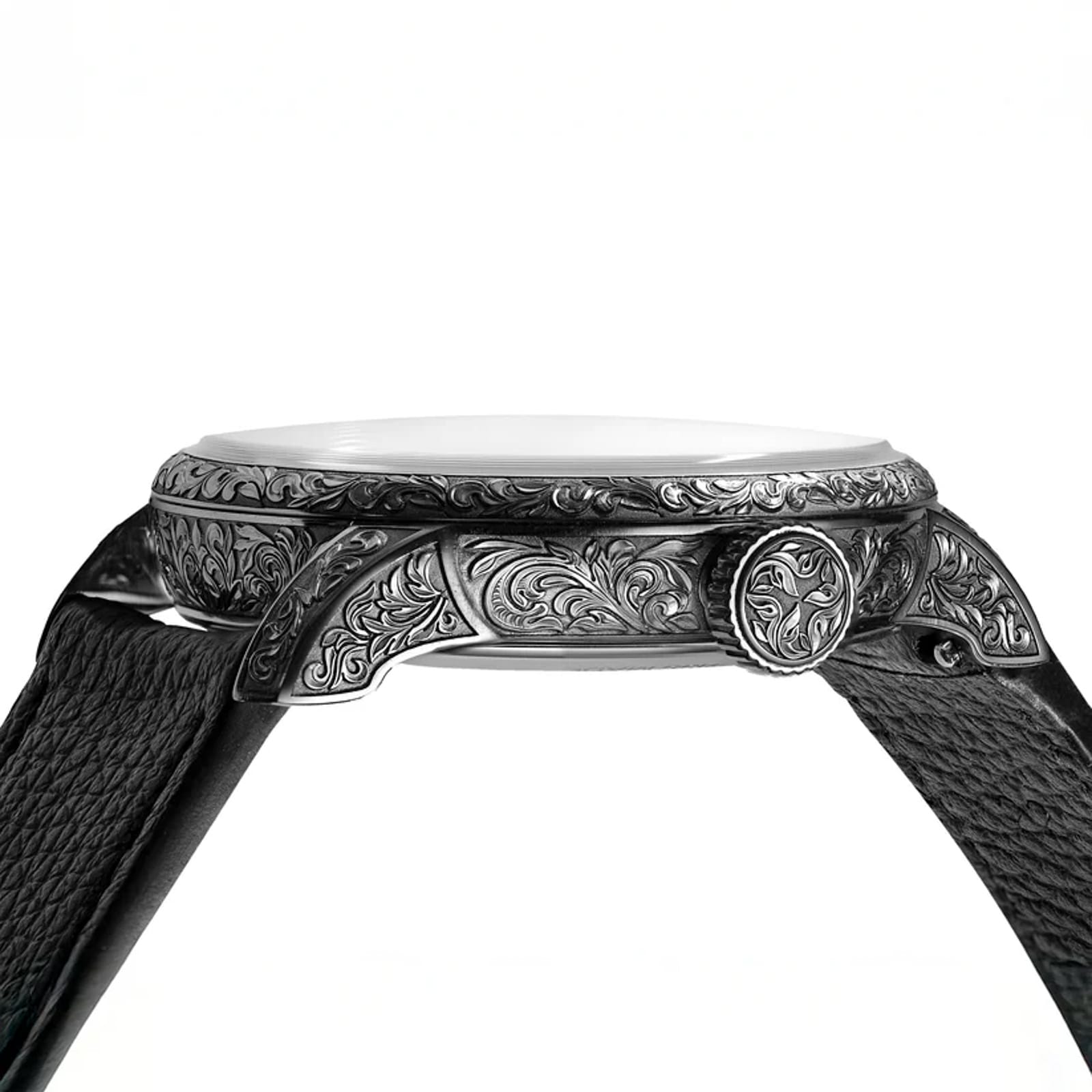 Louis Erard Gravee Main Limited Edition 42mm Mens Watch Black