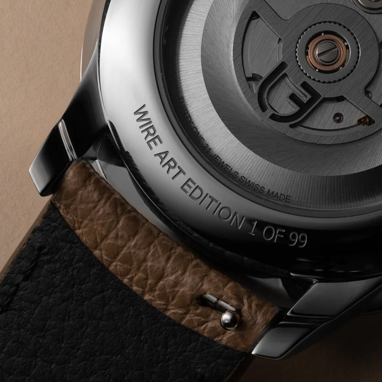 Louis Erard Fil D'Or Louis Erard X Wire Art 39mm Mens Watch