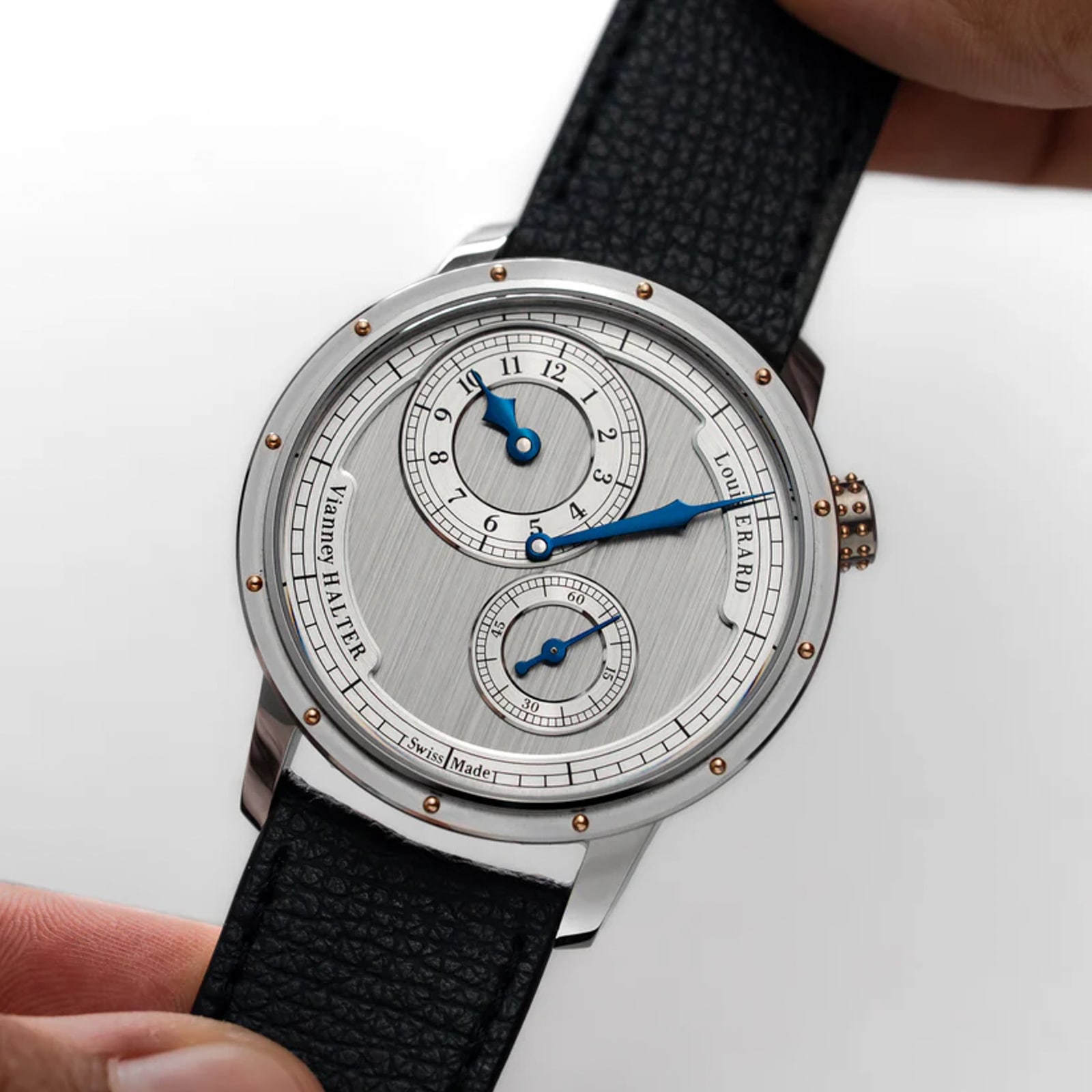 Louis Erard Le Régulateur Louis Erard X Vianney Halter II Worldwide Edition Limited Edition 43mm Mens Watch Louis Erard Le Régulateur Louis Erard X Vianney Halter II Worldwide Edition Limited Edition 43mm Mens Watch