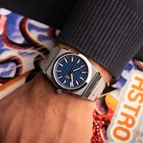 Louis Erard 2340 Blue 40mm Mens Watch Blue