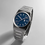 Louis Erard 2340 Blue 40mm Mens Watch Blue