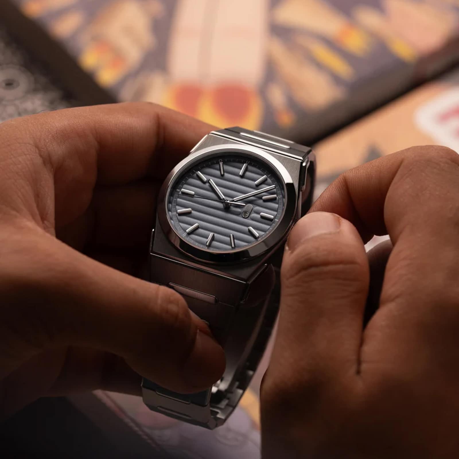 Louis Erard 2340 Slate 40mm Mens Watch