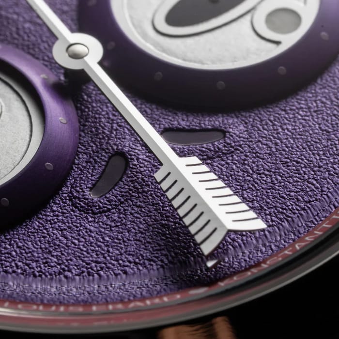 Louis Erard Louis Erard X Konstantin Chaykin Unfrogettable Purple 40mm Limited Edition Mens Watch