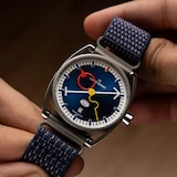 Louis Erard Louis Erard X Alain Silberstein Smile-Day Blue 40mm Limited Editions Mens Watch