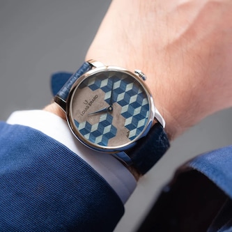 Louis Erard Marqueterie 42mm Limited Edition Mens Watch
