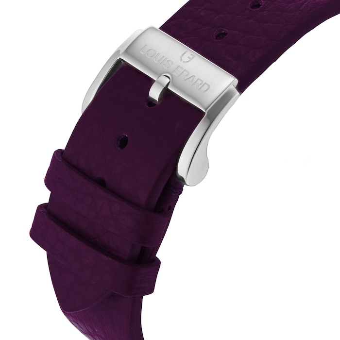 Louis Erard Excellence Petite Seconde 39mm Unisex Watch Purple