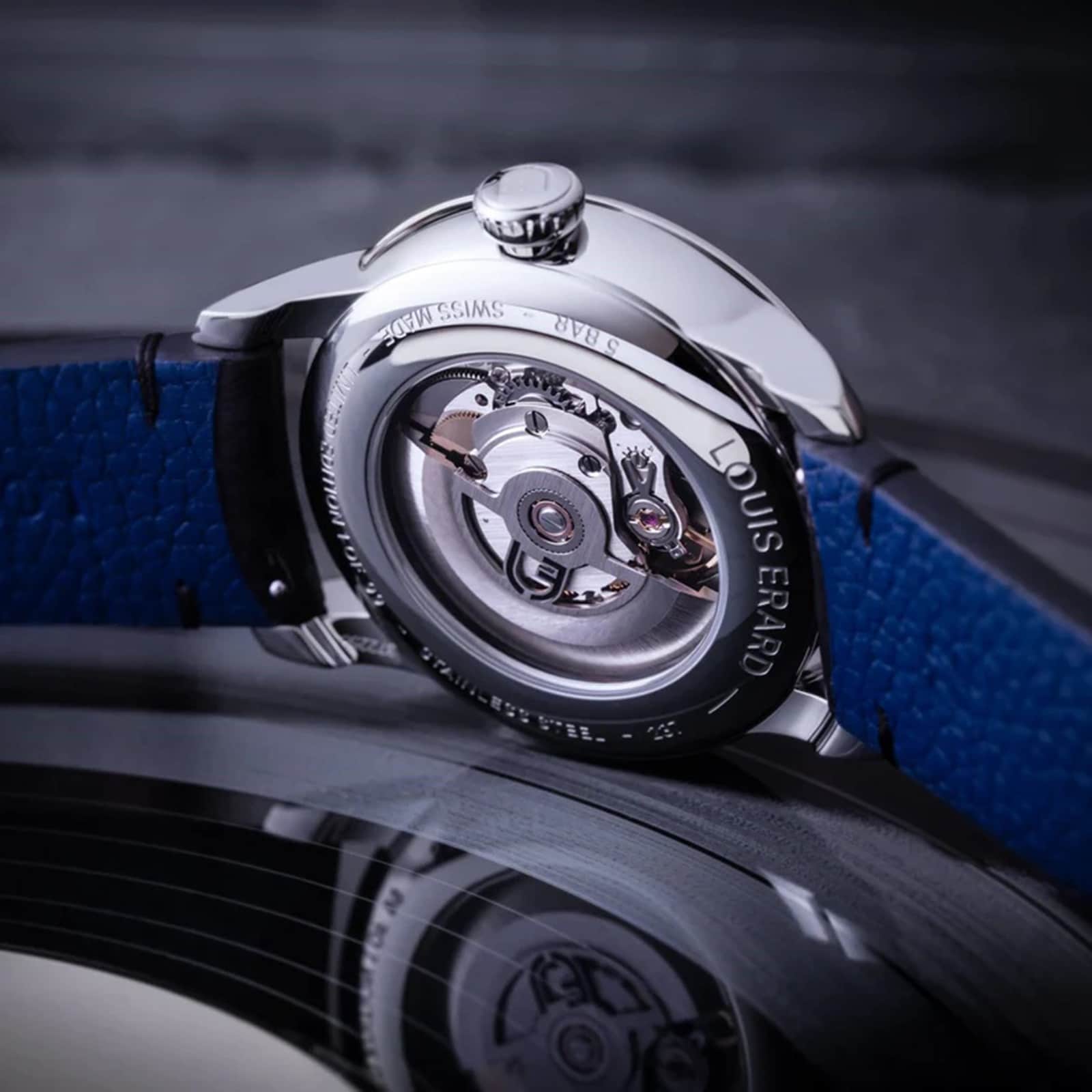 Louis Erard Métiers d'art Guilloché Main II Limited Edition 42mm Unisex Watch Grey Louis Erard Métiers d'art Guilloché Main II Limited Edition 42mm Unisex Watch Grey