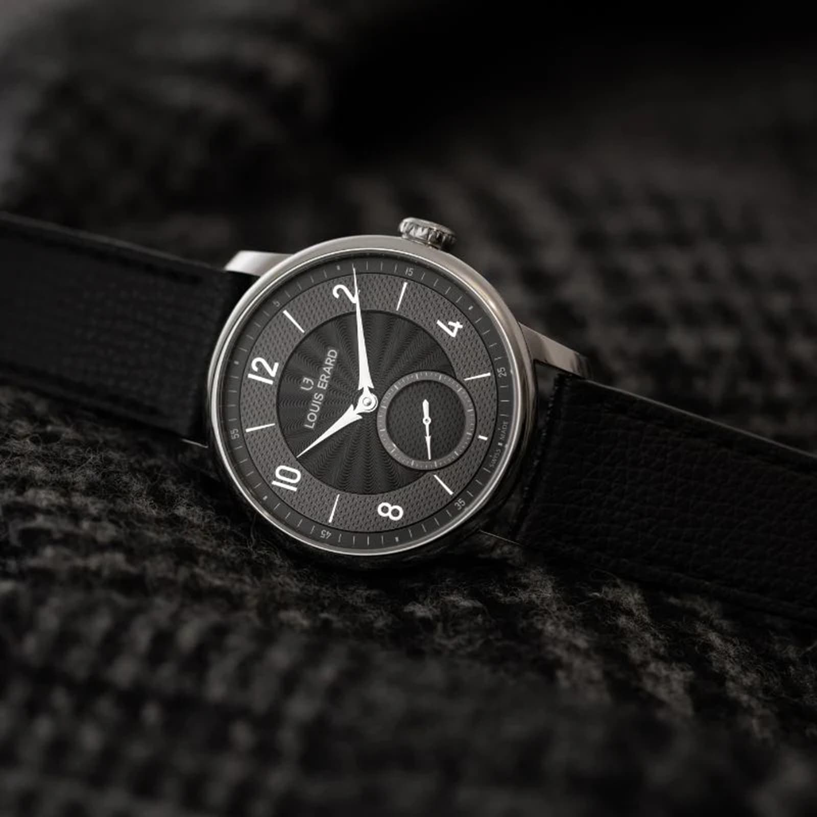Louis Erard Excellence Petite Seconde Guilloché 42mm Unisex Watch Grey Louis Erard Excellence Petite Seconde Guilloché 42mm Unisex Watch Grey