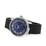 Louis Erard Excellence Petite Seconde Guilloché 39mm Unisex Watch Blue