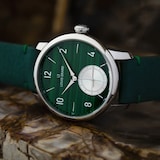 Louis Erard Excellence Petite Seconde Malachite Limited Edition 39mm Unisex Watch Green