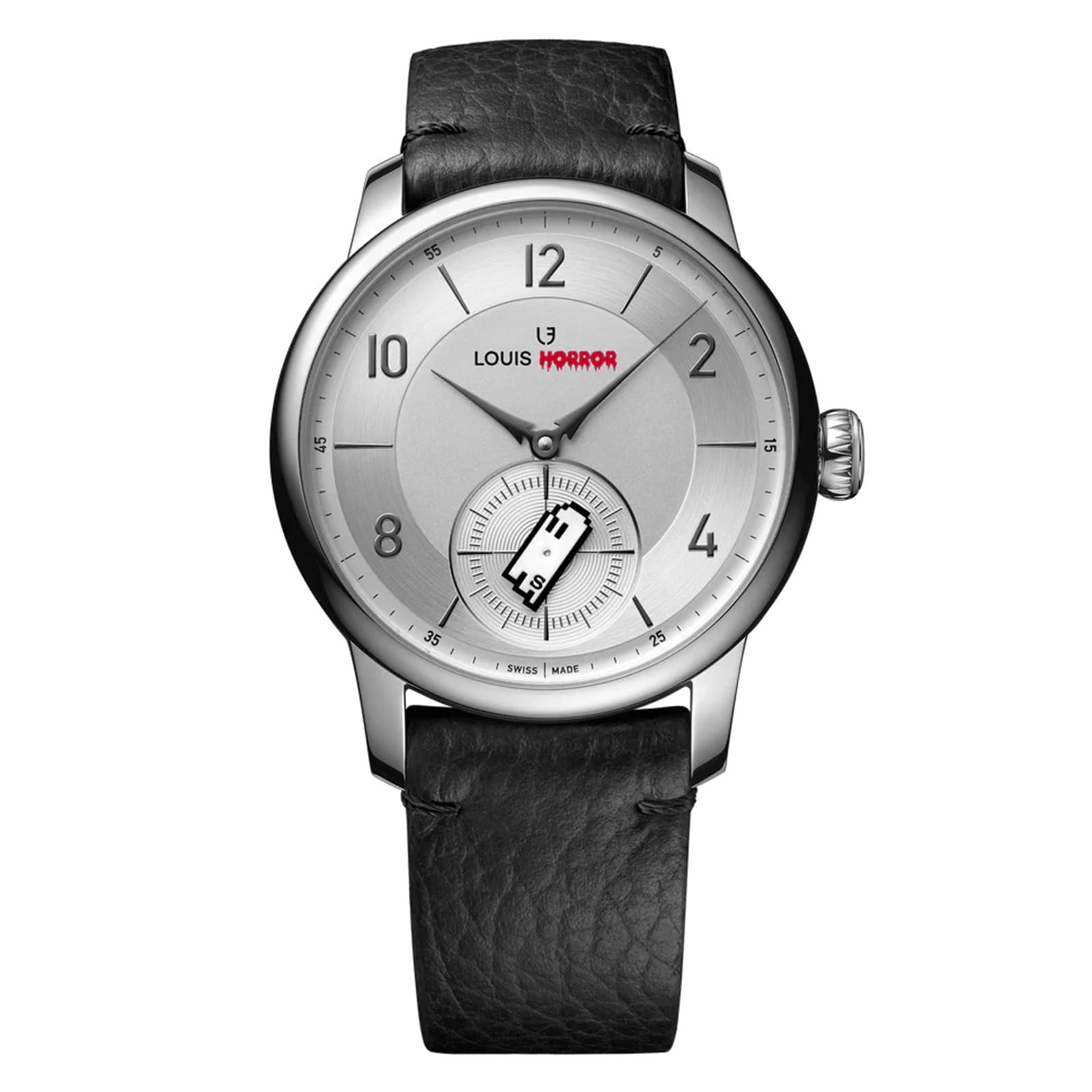 La Petite Seconde Louis Horror x Seconde/Seconde/ Limited Edition 39mm Unisex Watch Silver