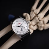 Louis Erard La Petite Seconde Louis Horror x Seconde/Seconde/ Limited Edition 39mm Unisex Watch Silver