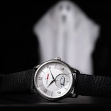 Louis Erard La Petite Seconde Louis Horror x Seconde/Seconde/ Limited Edition 39mm Unisex Watch Silver