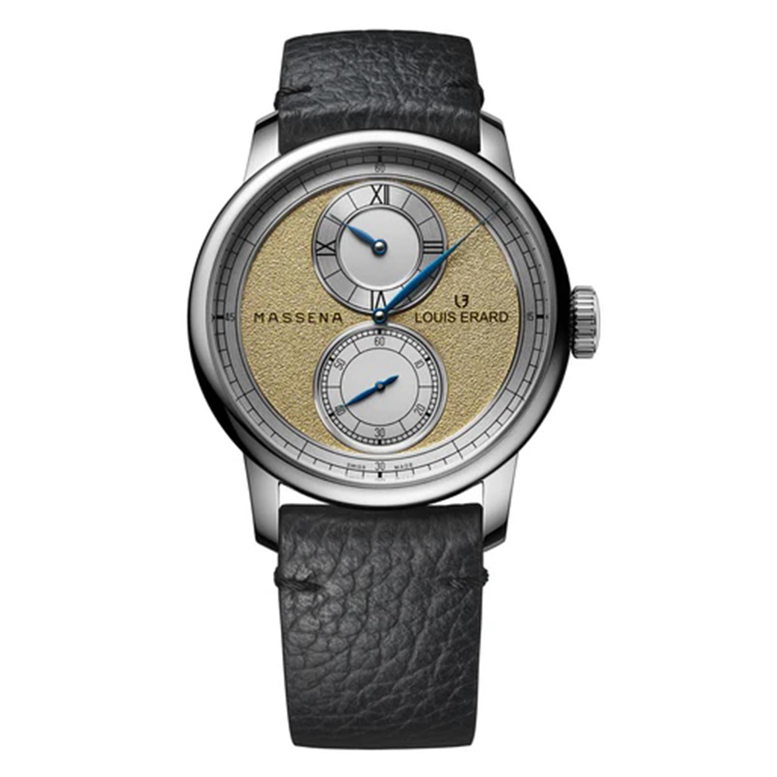 Louis Erard Le Régulateur x Massena Lab Limited Edition 42mm Unisex Watch Gold Louis Erard Le Régulateur x Massena Lab Limited Edition 42mm Unisex Watch Gold
