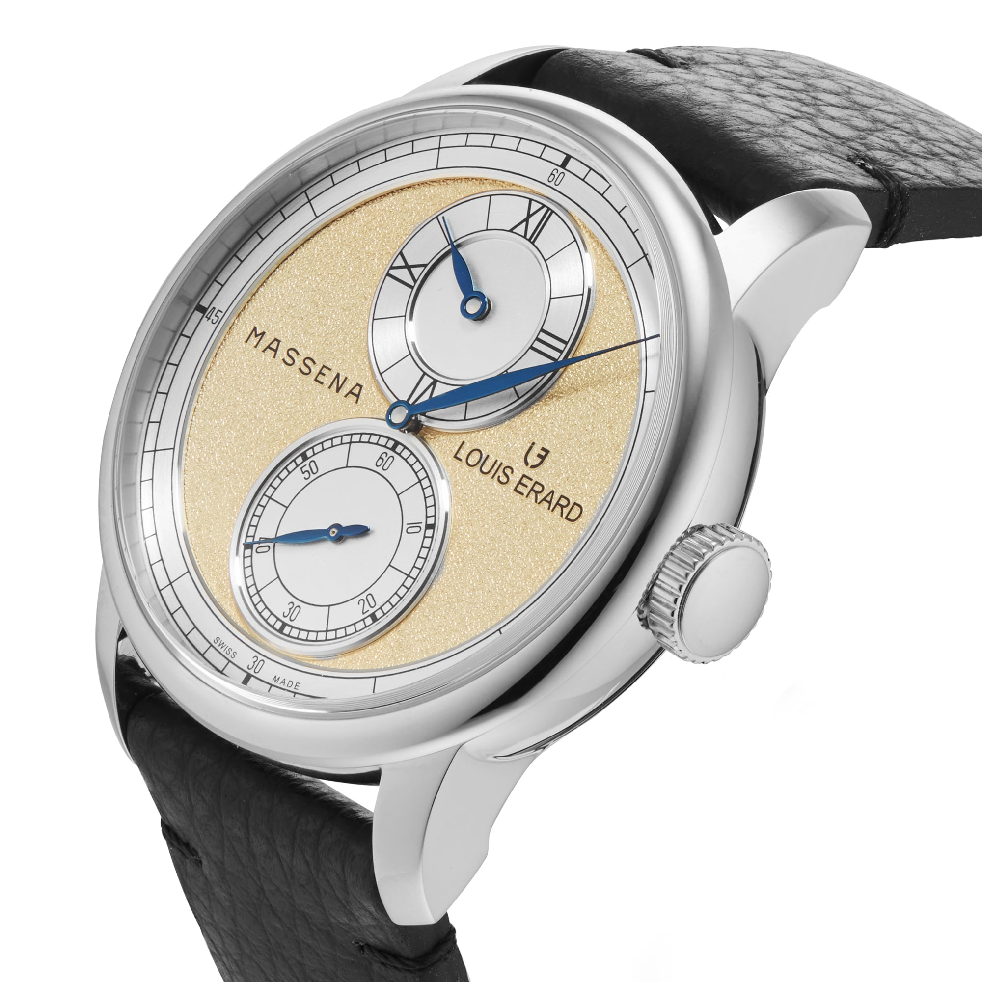 Louis Erard Le Régulateur x Massena Lab Limited Edition 42mm Unisex Watch Gold Louis Erard Le Régulateur x Massena Lab Limited Edition 42mm Unisex Watch Gold