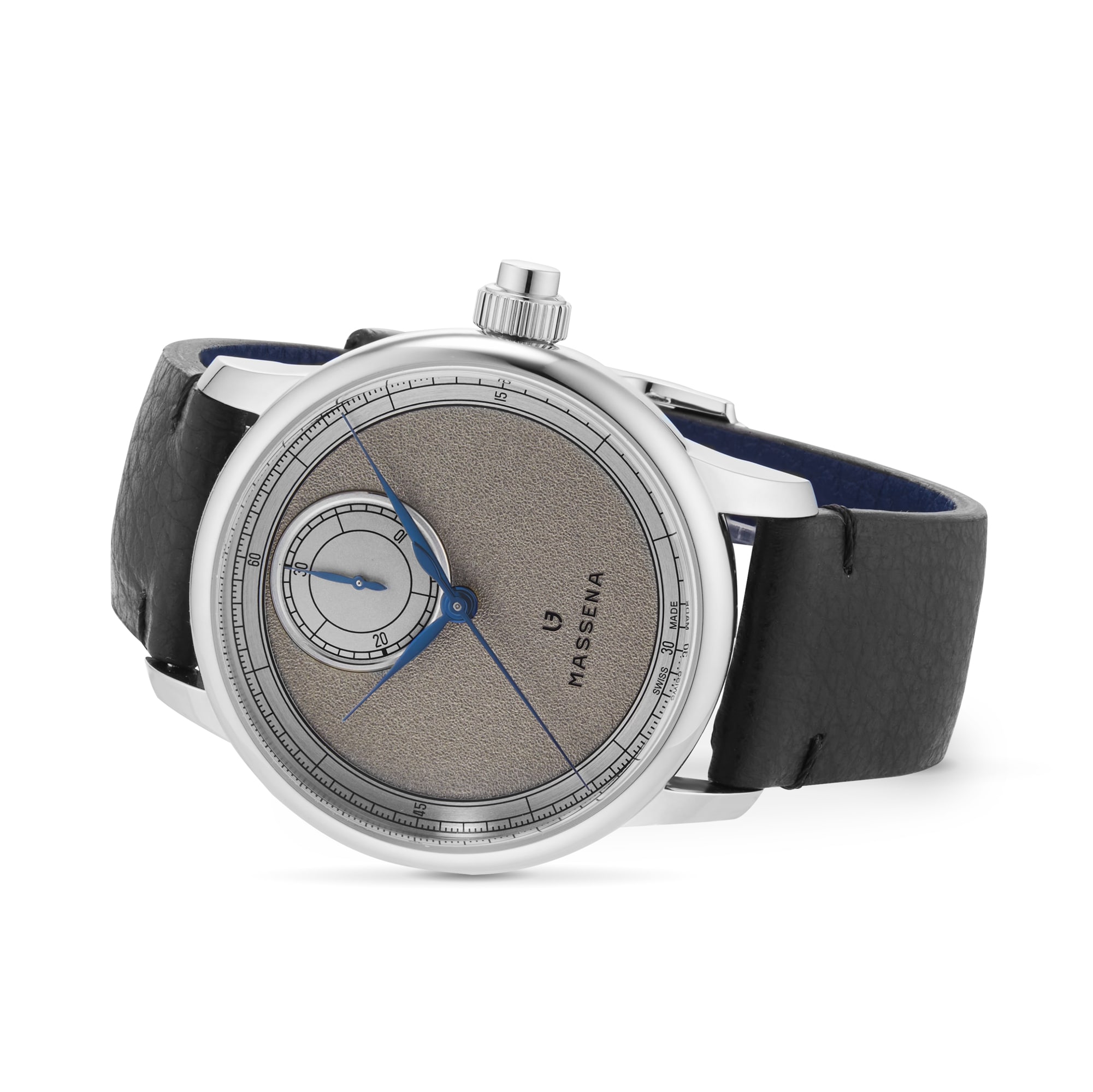 Louis Erard Le Chronographe Monopoussoir x Massena Lab Limited Edition 43mm Unisex Watch Silver Louis Erard Le Chronographe Monopoussoir x Massena Lab Limited Edition 43mm Unisex Watch Silver