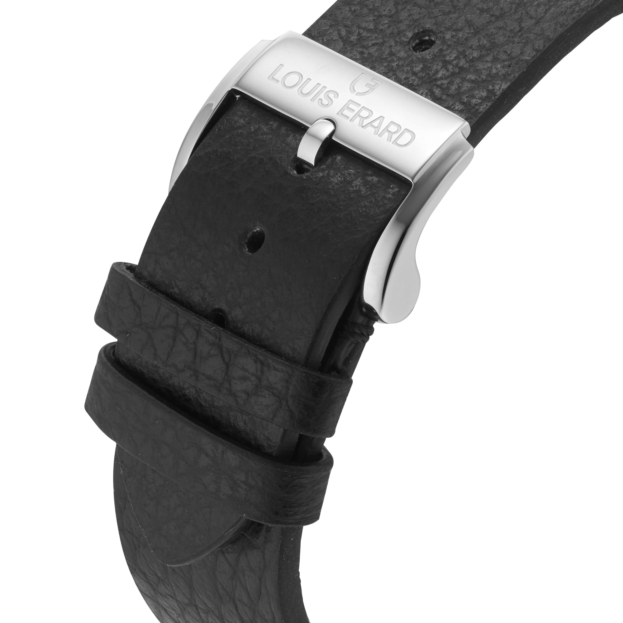 Louis Erard Le Chronographe Monopoussoir x Massena Lab Limited Edition 43mm Unisex Watch Silver Louis Erard Le Chronographe Monopoussoir x Massena Lab Limited Edition 43mm Unisex Watch Silver