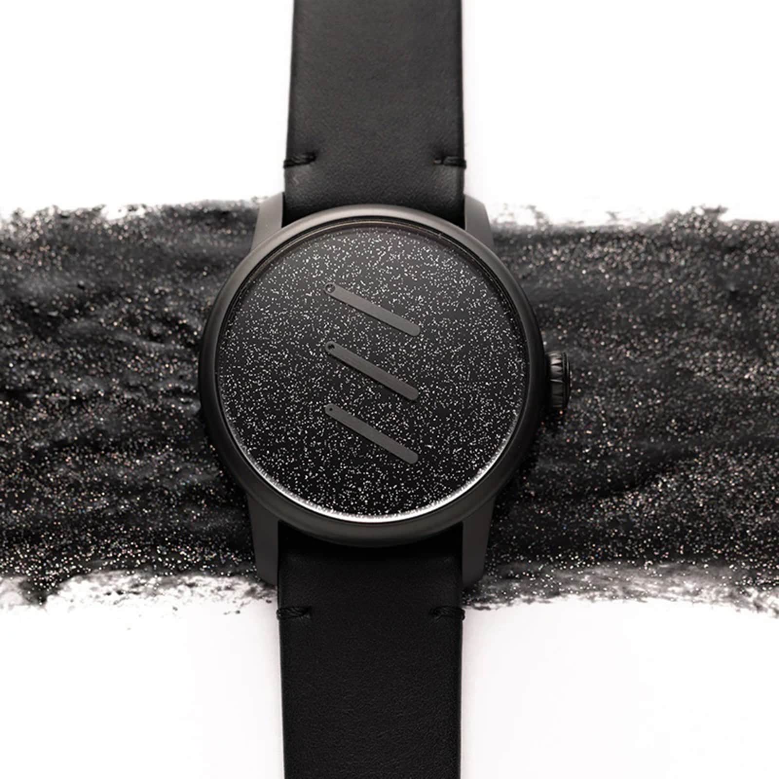 Louis Erard Le Régulateur x Olivier Mosset Limited Edition 42mm Unisex Watch Black Louis Erard Le Régulateur x Olivier Mosset Limited Edition 42mm Unisex Watch Black