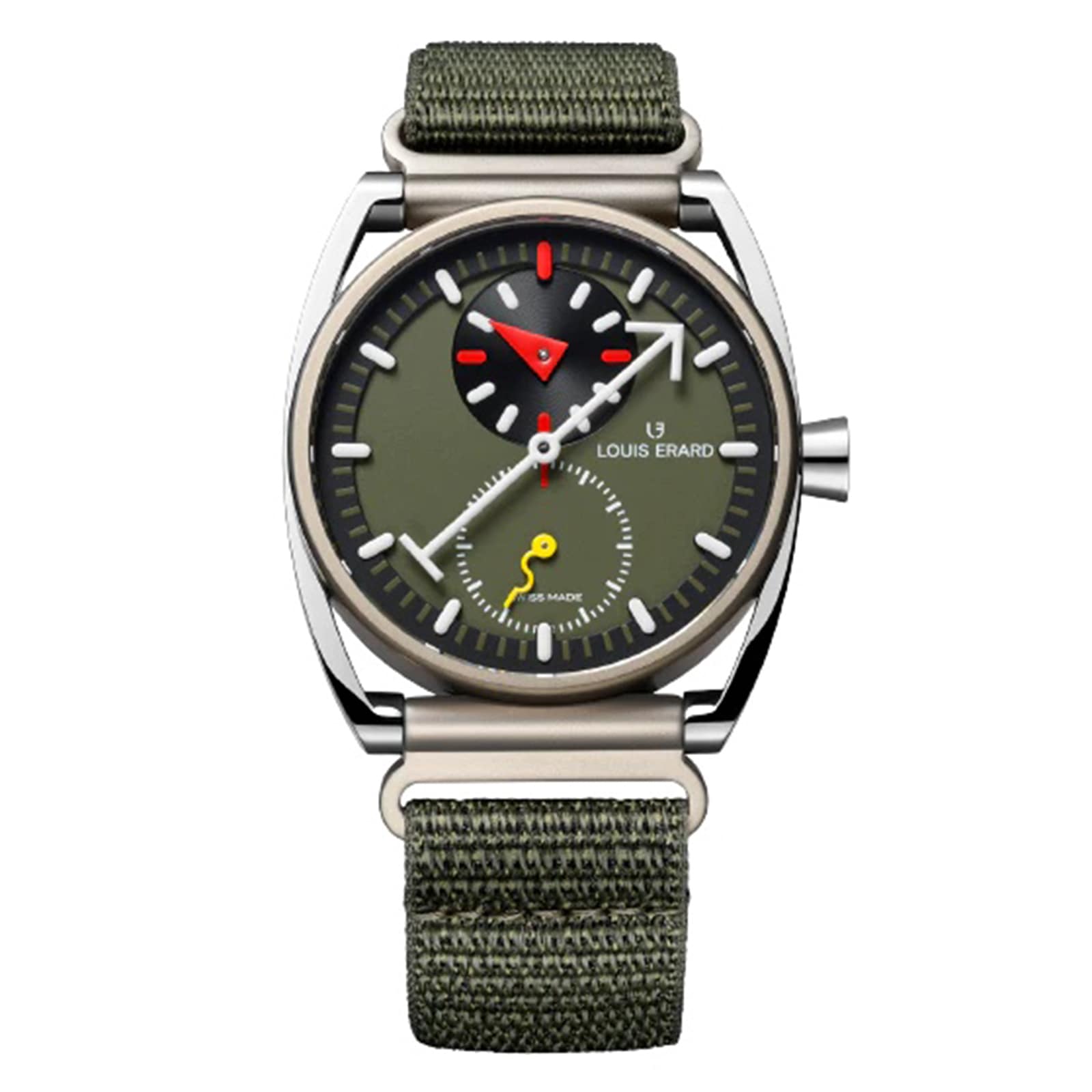 Louis Erard Le Régulateur x Alain Silberstein Limited Edition 40mm Unisex Watch Green Louis Erard Le Régulateur x Alain Silberstein Limited Edition 40mm Unisex Watch Green