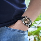 Louis Erard Louis Erard X Konstantin Chaykin Unfrogettable 40mm Limited Edition Mens Watch Brown