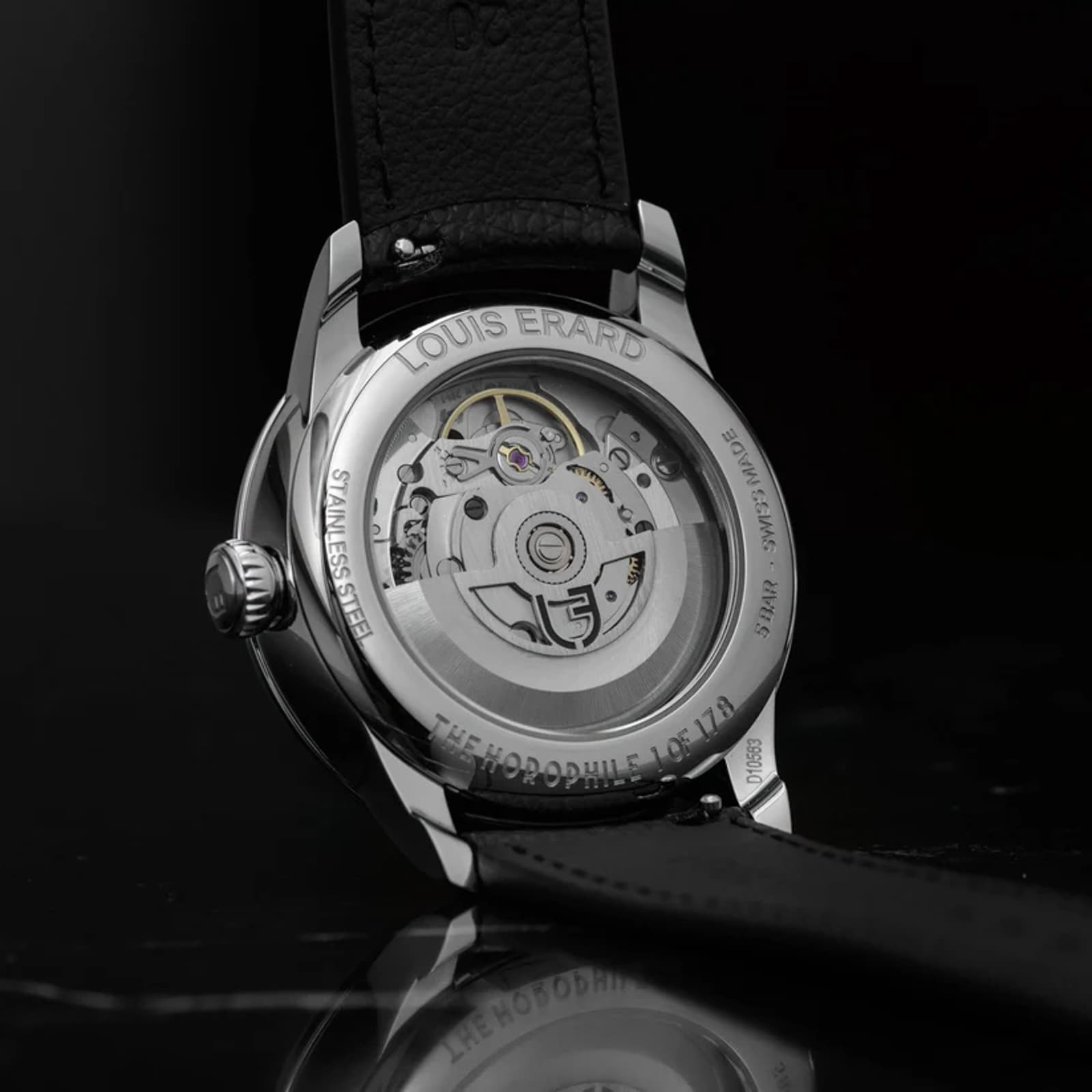 Louis Erard La Petite Seconde Metrapolis Louis Erard X Horophile 39mm Limited Edition Mens Watch Salmon Louis Erard La Petite Seconde Metrapolis Louis Erard X Horophile 39mm Limited Edition Mens Watch Salmon