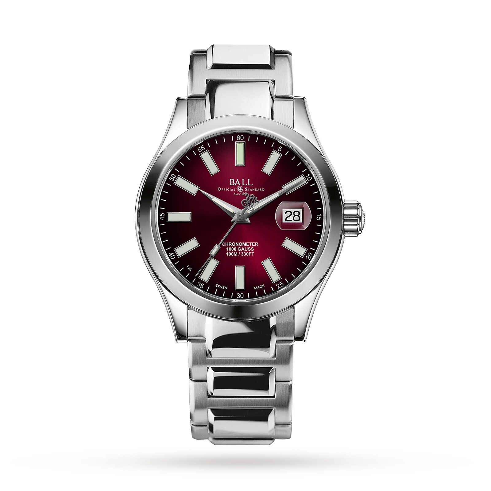 BALL Engineer III Marvelight Chronometer 40mm Mens Watch Red BALL Engineer III Marvelight Chronometer 40mm Mens Watch Red