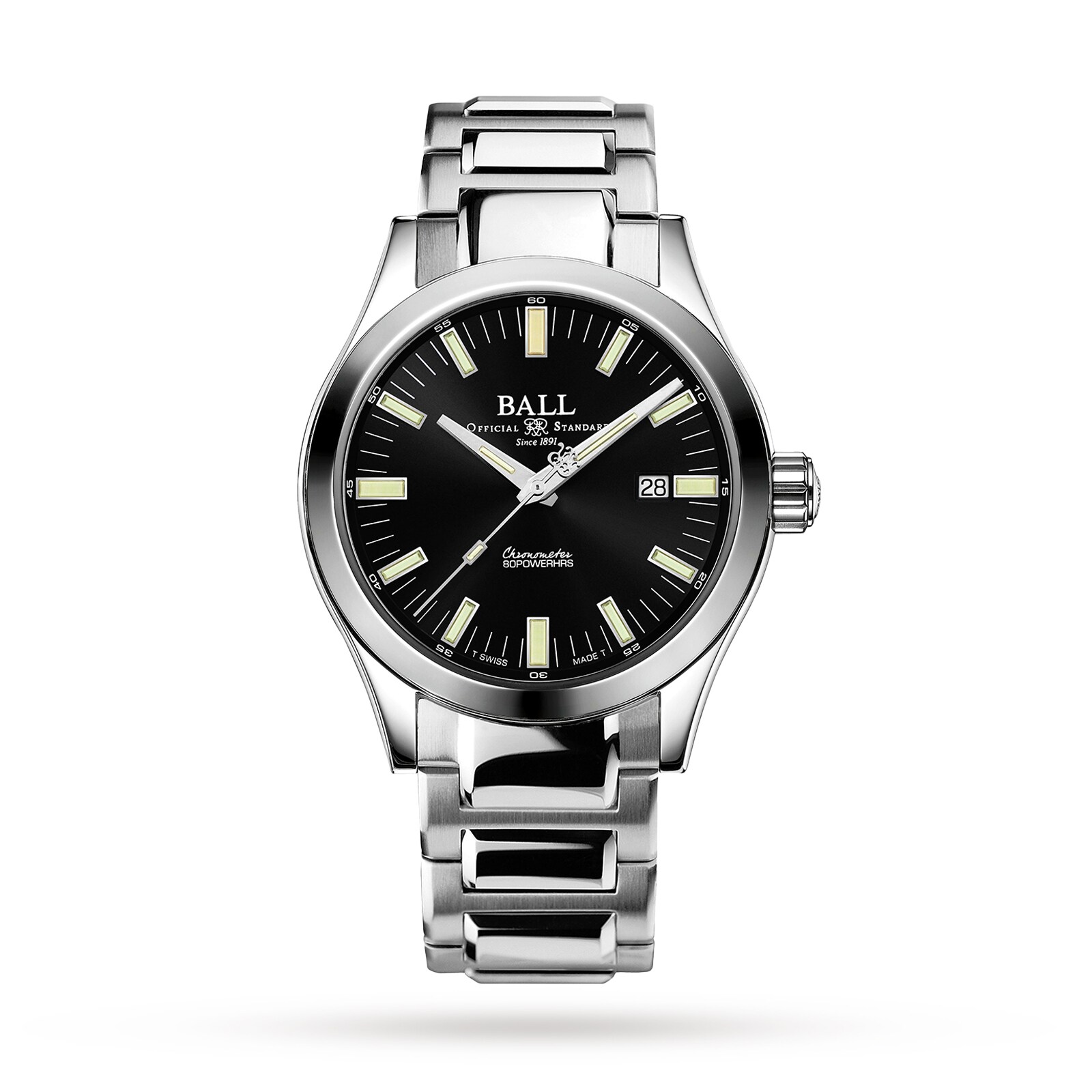 BALL Engineer M Marvelight 43mm Mens Watch Black BALL Engineer M Marvelight 43mm Mens Watch Black