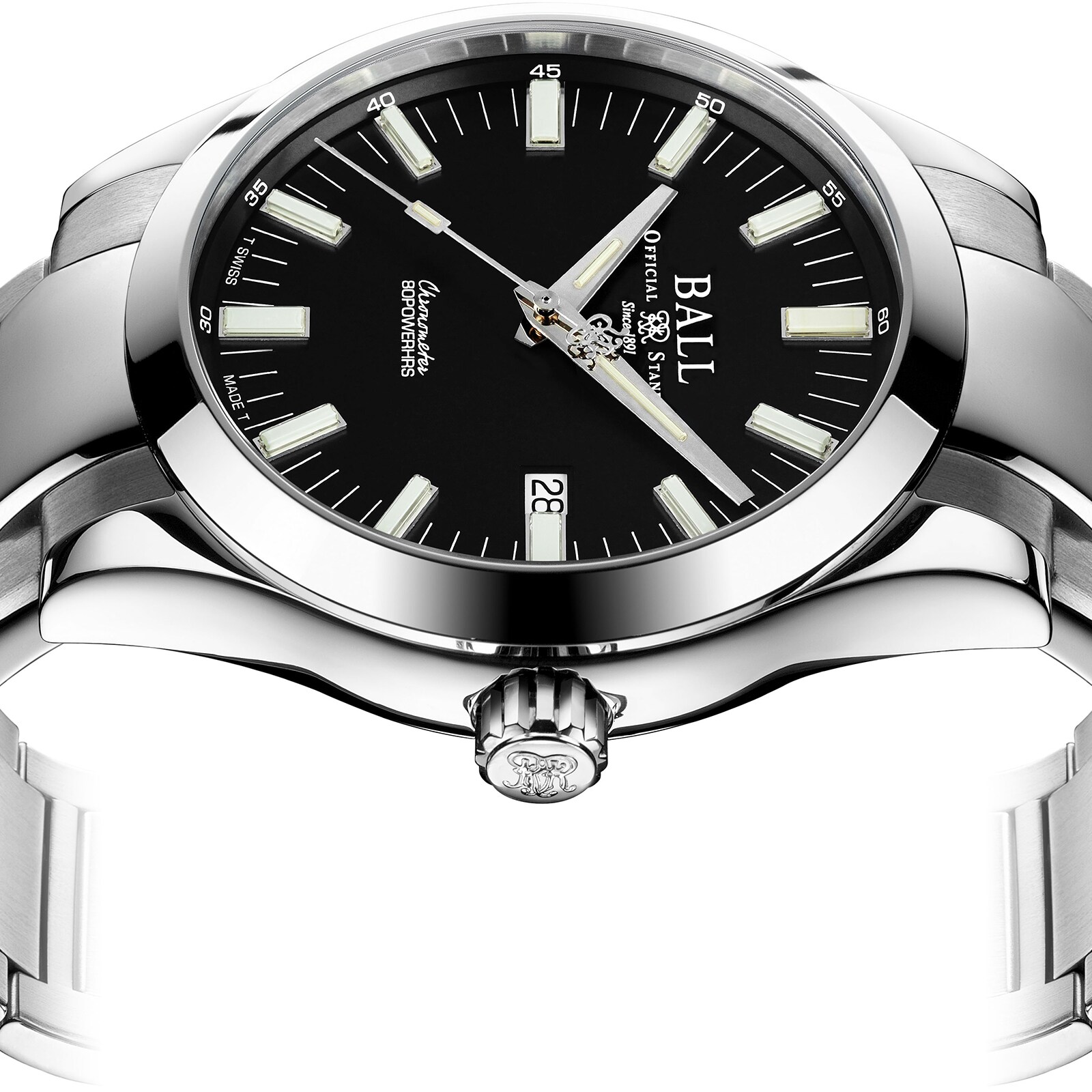 BALL Engineer M Marvelight 43mm Mens Watch Black BALL Engineer M Marvelight 43mm Mens Watch Black